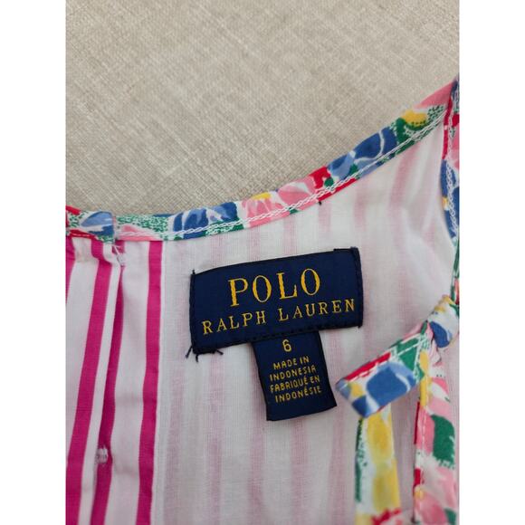 Ralph Lauren Polo Striped Pink Dress - Picture 5 of 7